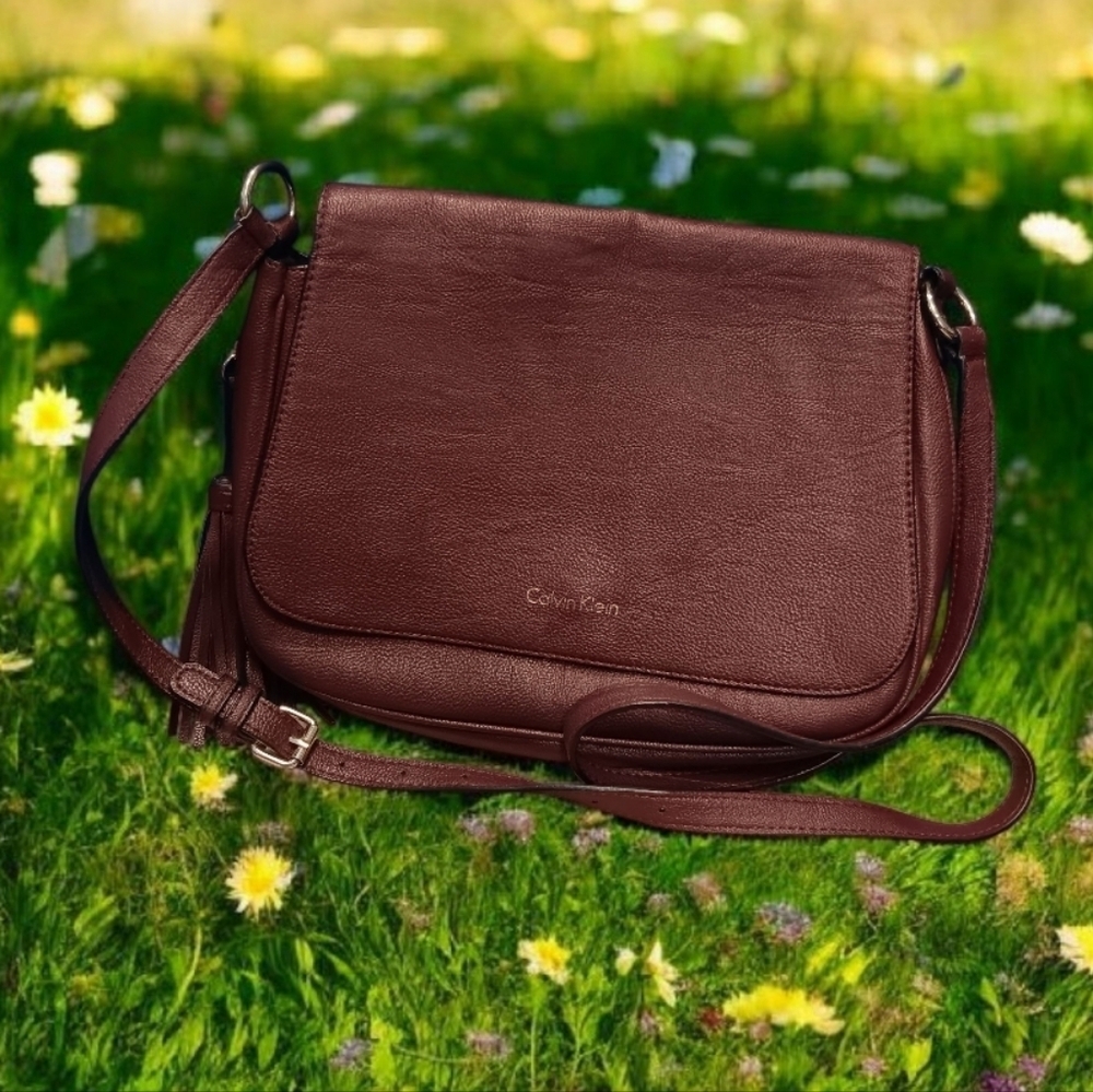 Calvin Klein Dark Brown Crossbody Bag
